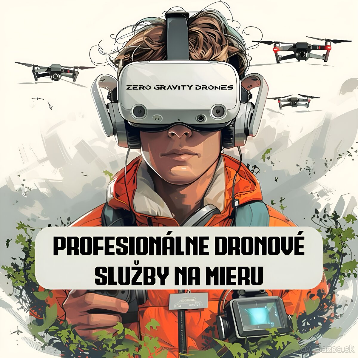 Profesionálne dronové služby na mieru.