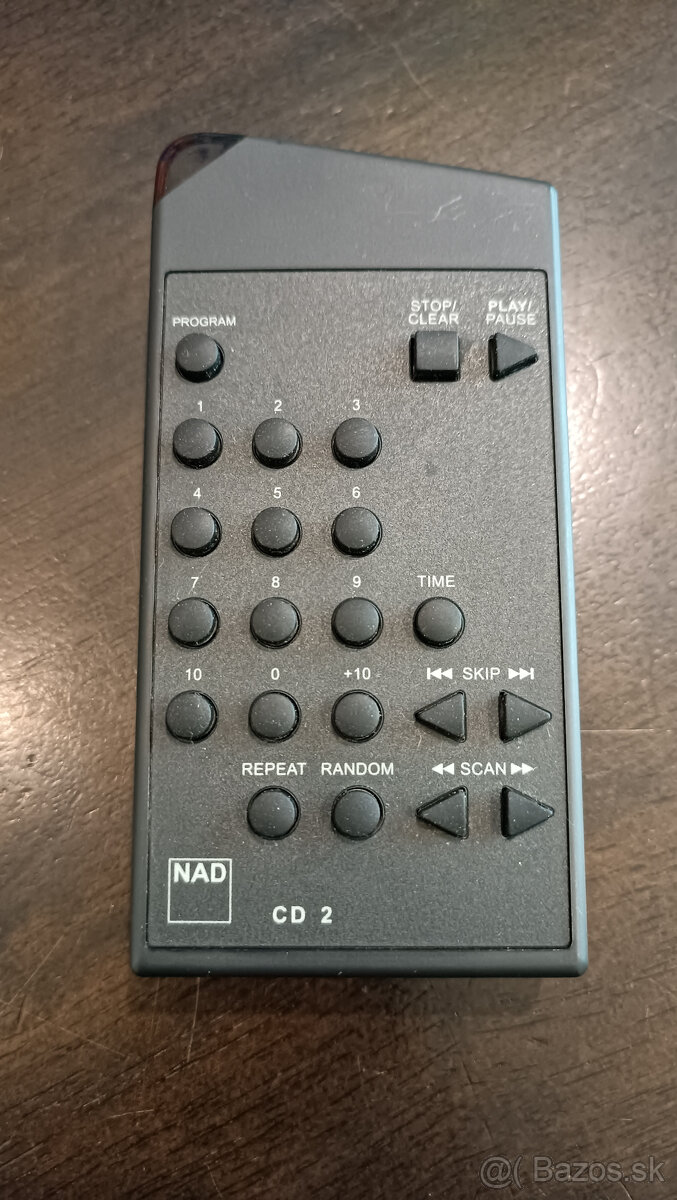 NAD CD2 remote control