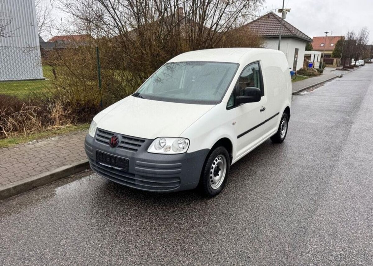 Volkswagen Caddy 2,0SDi pravidelný servis Tažné nafta