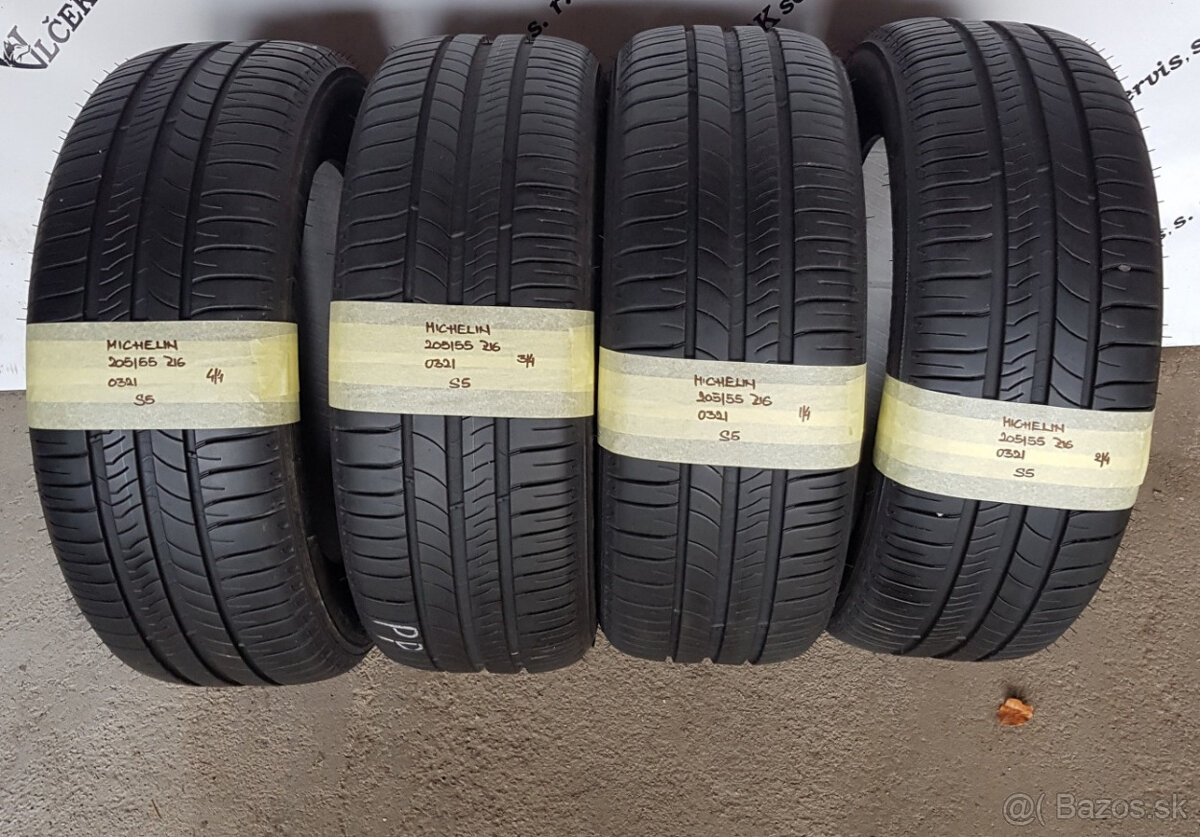 Letné pneumatiky 205/55 R16 MICHELIN