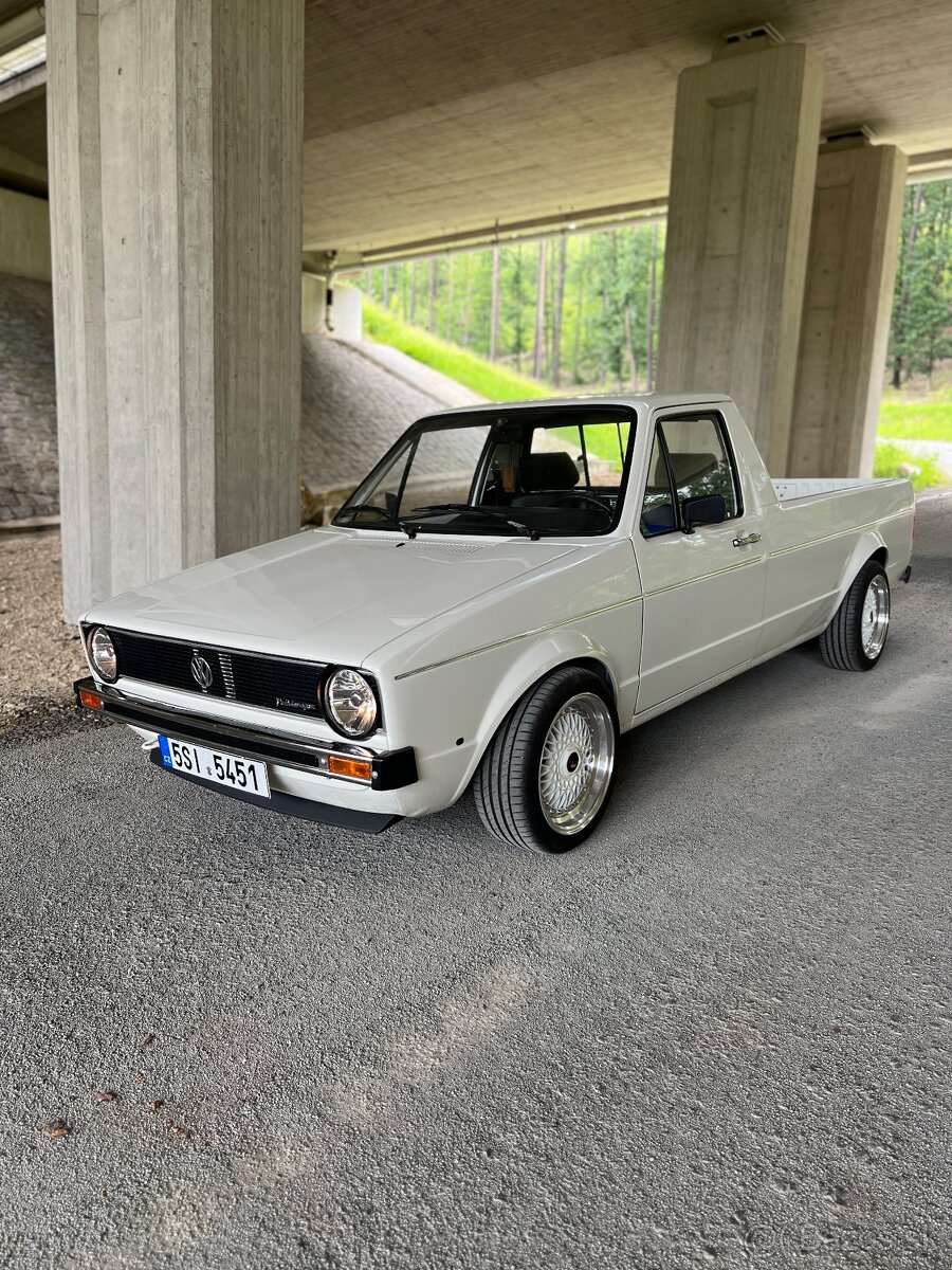 VW Caddy mk1  1.8i 95hp r.v. 1989