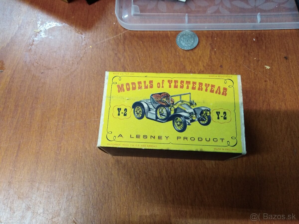 Matchbox Yesteryear originál Y-2 1911 Ranault