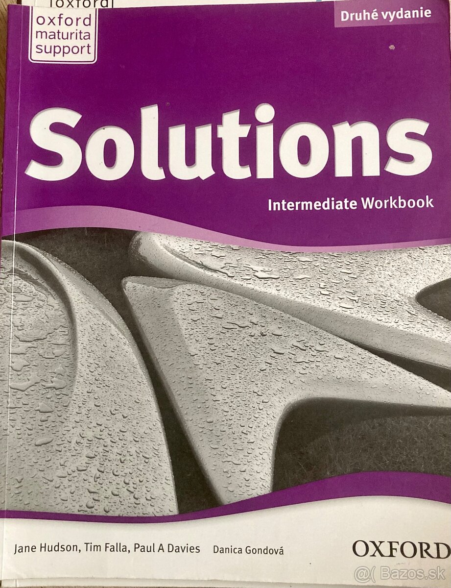 Solutions Intermediate Workbook, Oxford Maturita Support