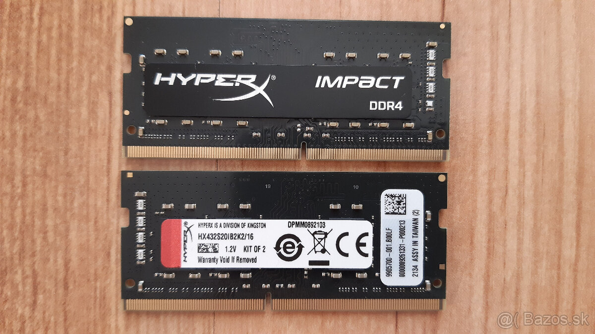 Kingston HyperX Impact SO-DIMM DDR4 16GB (KIT)