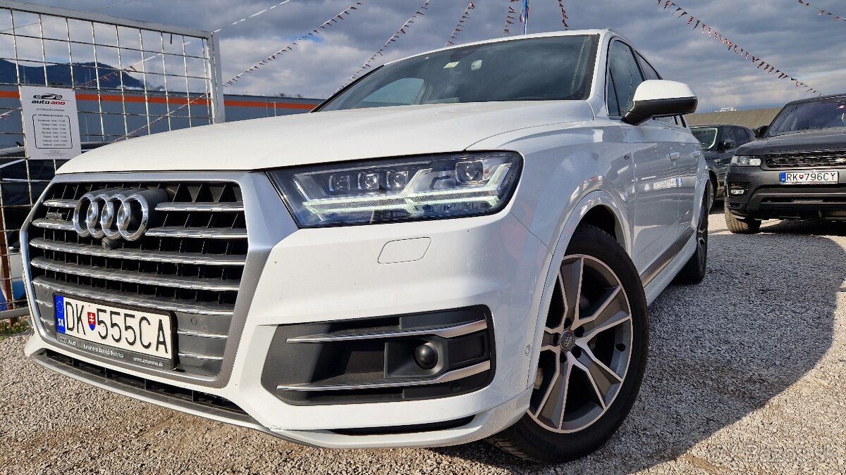 Audi Q7 3.0 TDI 272K QUATTTRO S-LINE BOSE VIRTUAL COCPIT