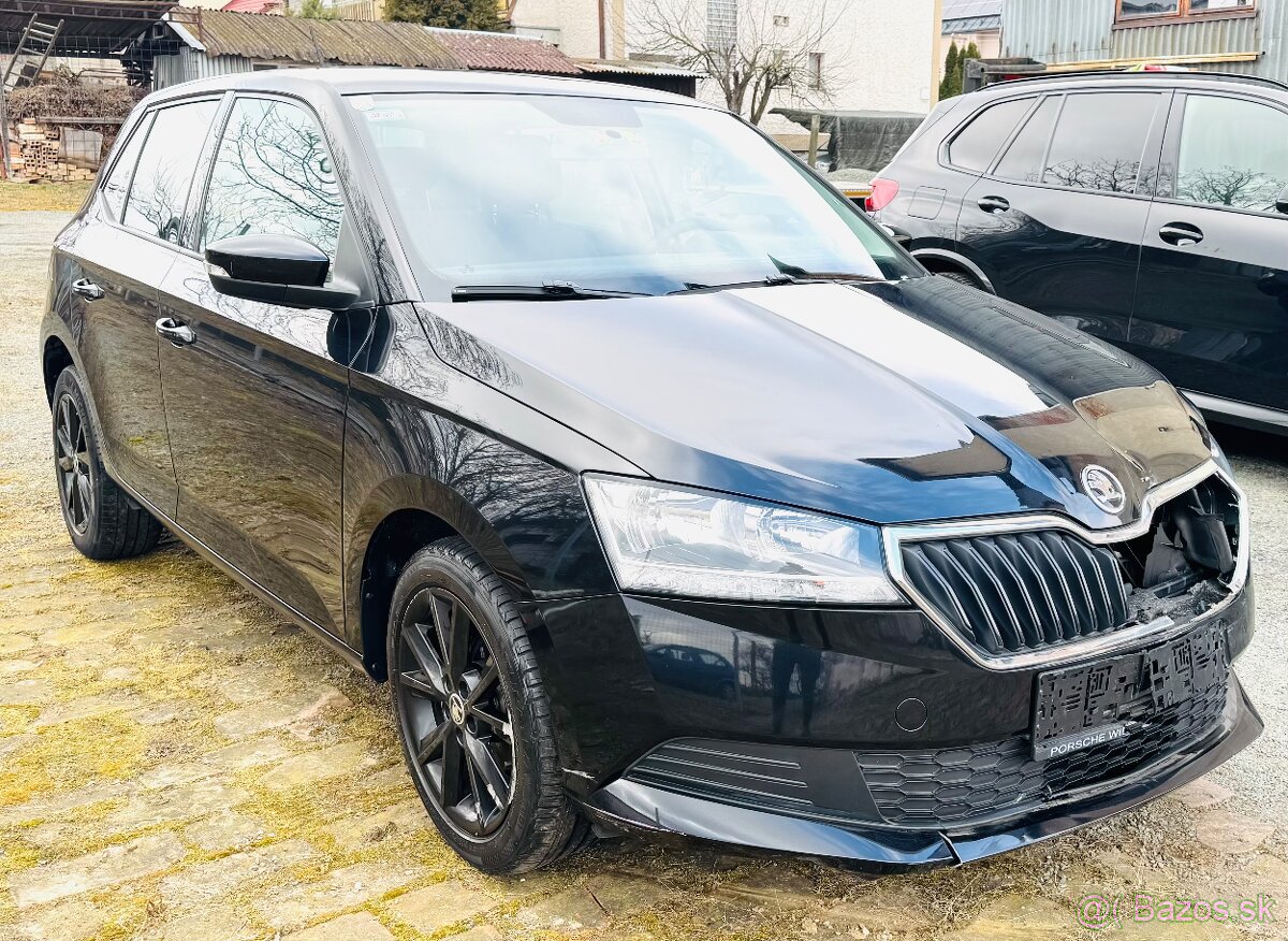 Škoda Fabia III 1,0 6/2021 9 900km,KLIMA, CENTRAL