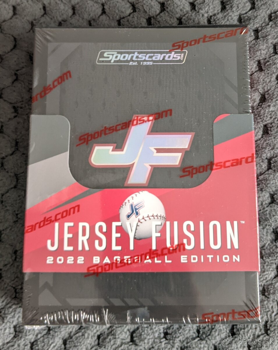 Zberatelske karty - Jersey Fusion 2022 baseball edition