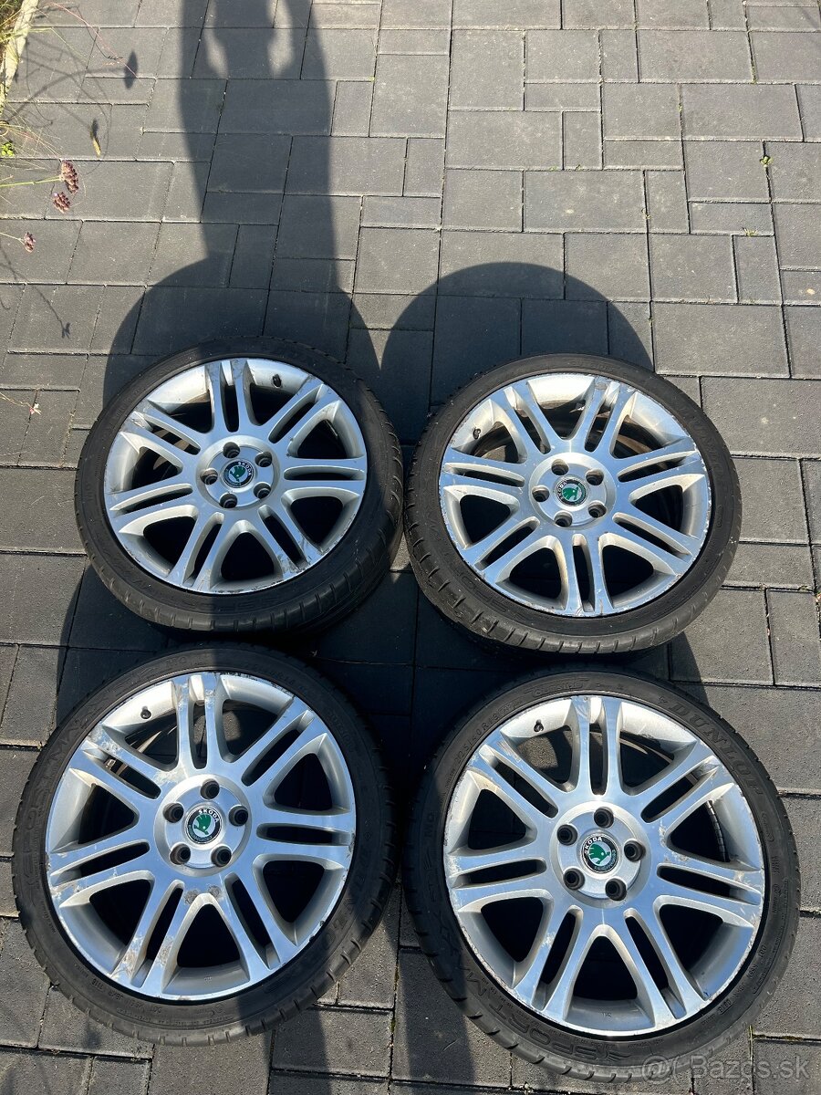 Predám originál disky Škoda 5x112 R18