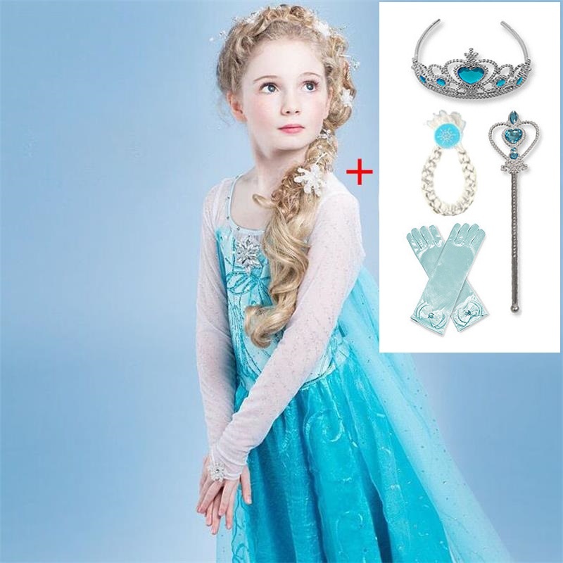 šaty/kostým FROZEN Elsa č.122/128 -k odberu