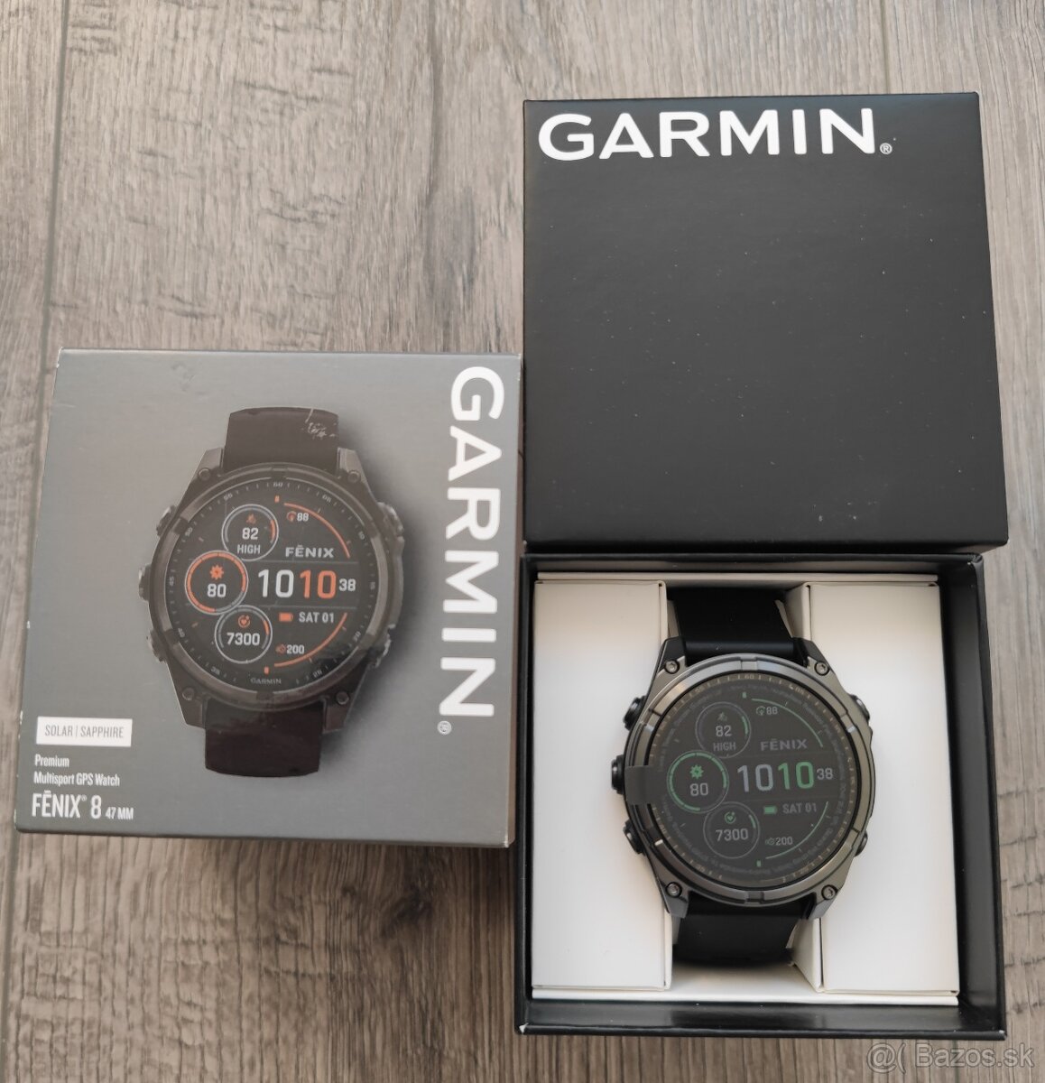 Garmin Fenix 8 Solar Sapphire Titanium Black - 47mm