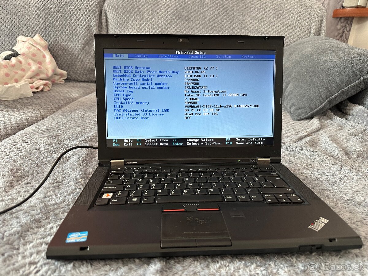 Lenovo Thinkpad T430 - i7 3520M / 4GB RAM