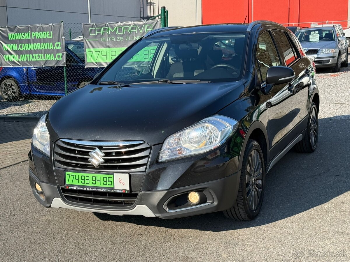 ► SUZUKI SX4 S-CROSS 1,6 4x4 - HANDSFREE, PARK. SENZORY ◄