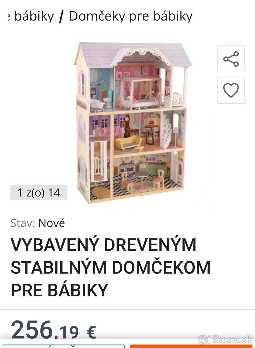 Domček pre bábiky kidkraft