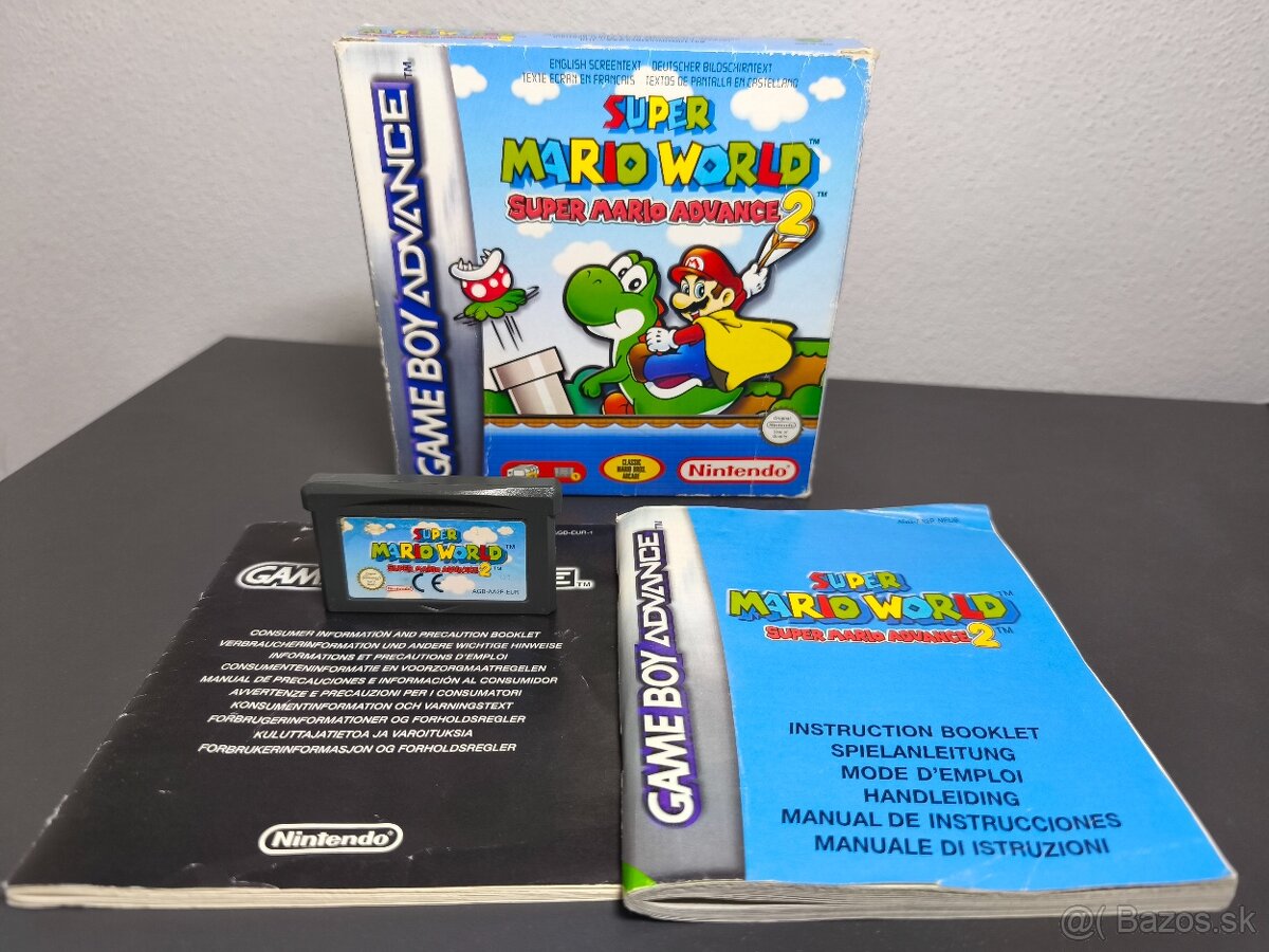 Super Mario World Super Mario Advance 2 Gameboy