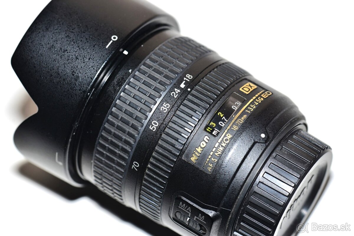 Nikon AF-S 18-70mm f/3,5-4,5G DX ED Nikkor