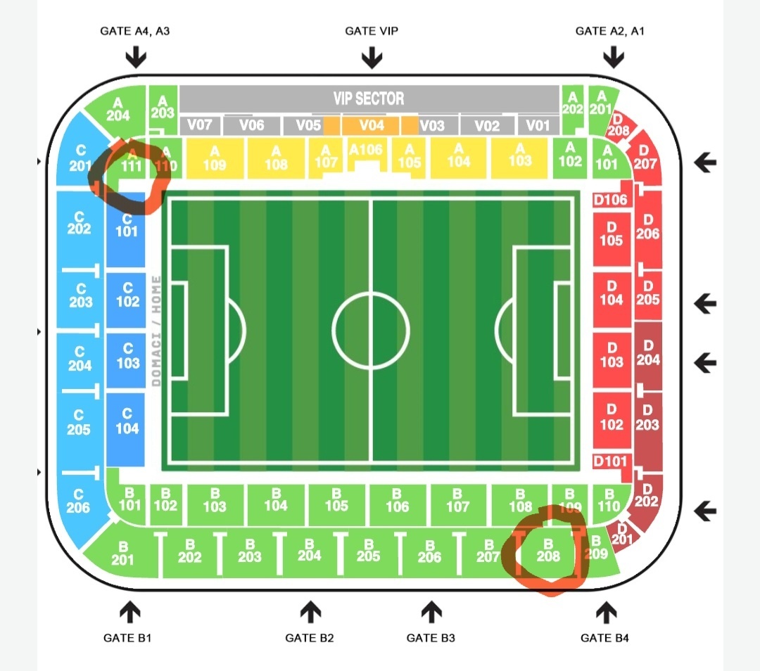 Predám lístok na zápas Slovan vs Manchester City 165 EUR