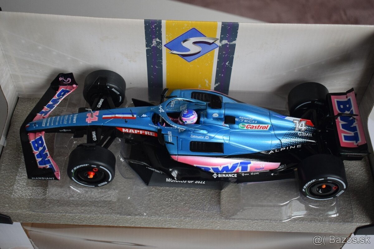 1:18 ALPINE A522 FERNANDO ALONSO 2022 ,