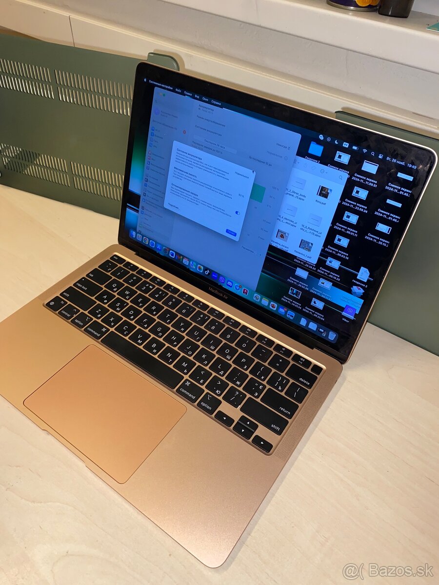 Macbook m1 2020 93% batérie