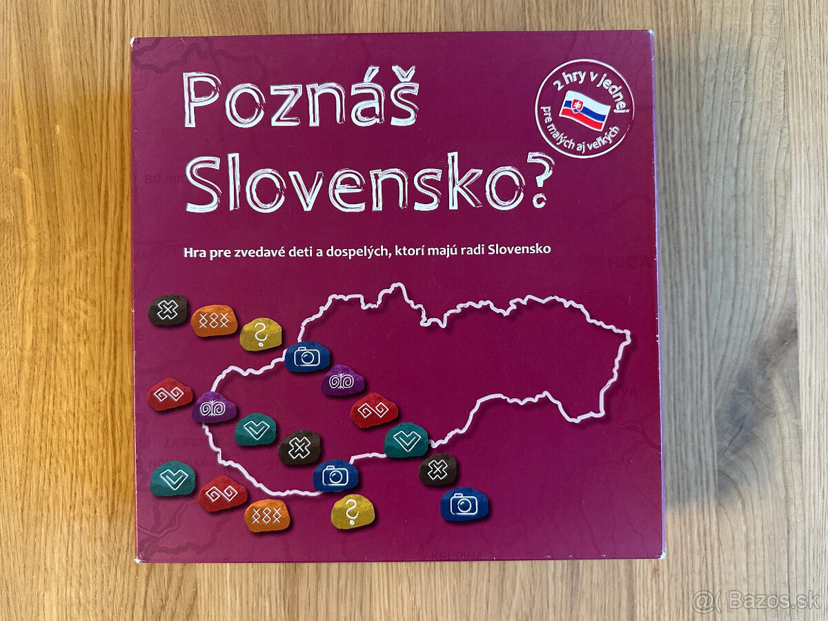 Poznáš Slovensko? - spoločenská hra