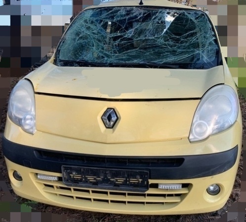 RENAULT KANGOO 1.2 2008 predám NÁRAZNÍK, MOTOR D4FG7, PREVOD