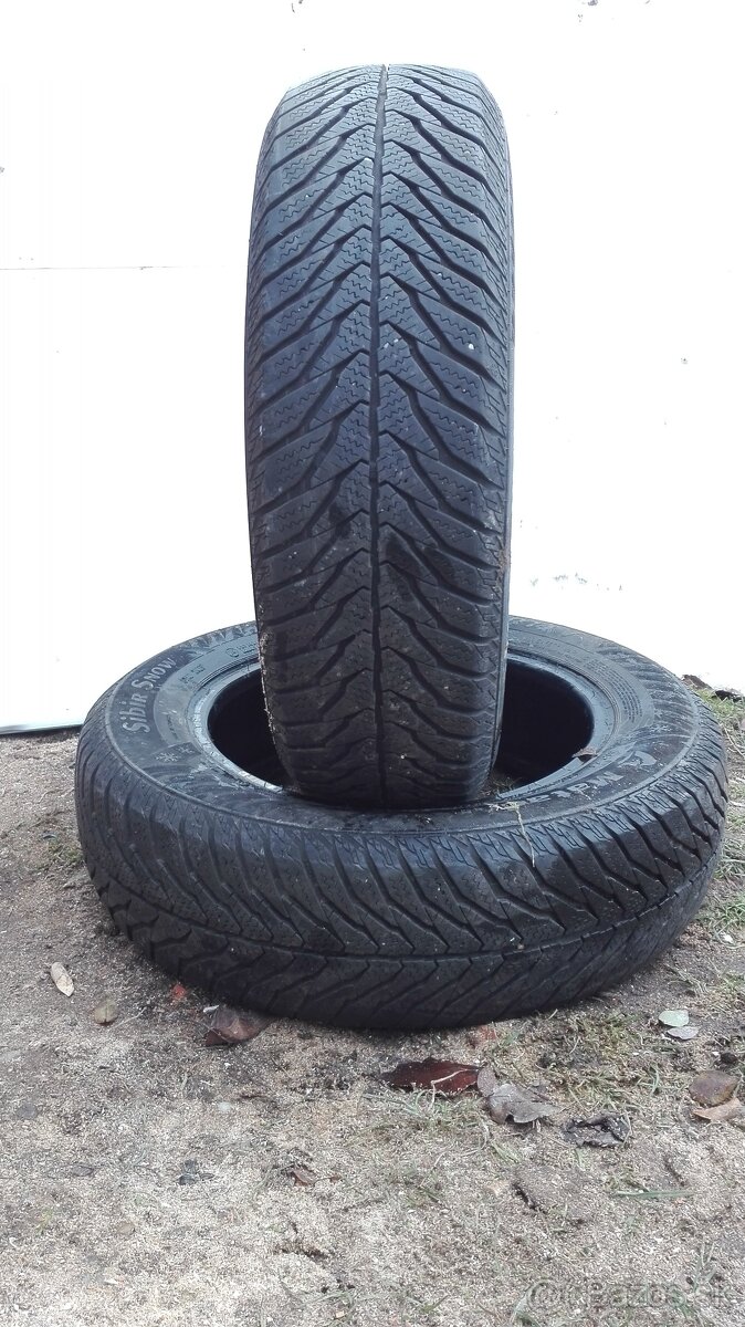 Predám 2 jazdené zimné pneumatiky Matador Sibir 175/70 R14