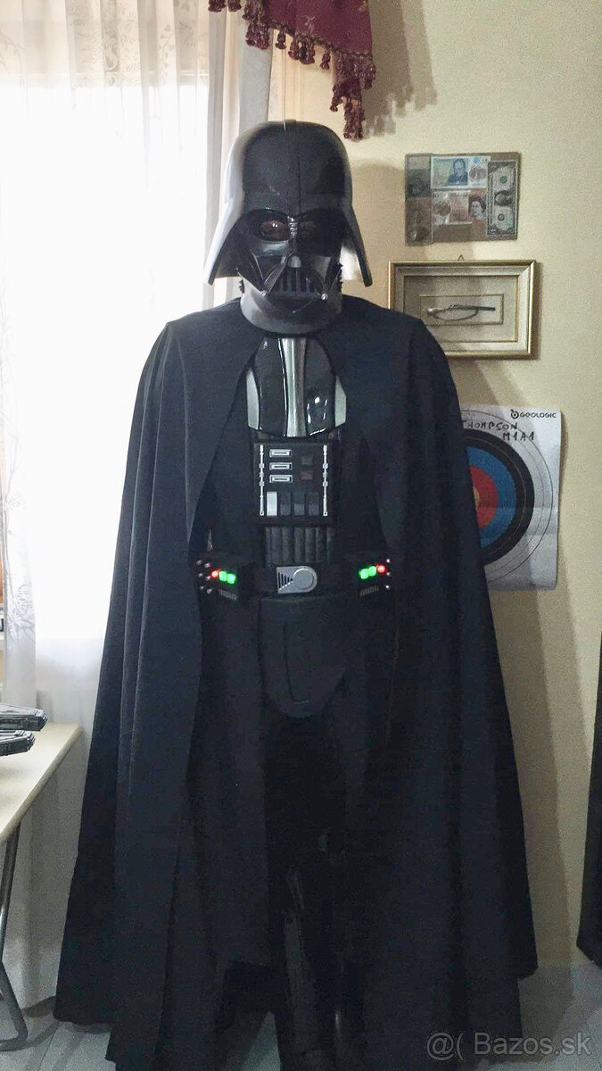 Star wars darth vader plásť a iné časti kostýmu