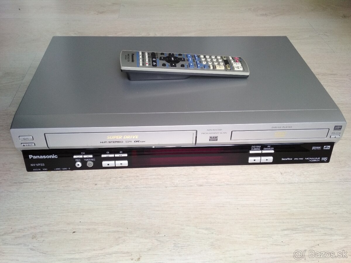 Panasonic NV-VP33 - Combo VHS a DVD