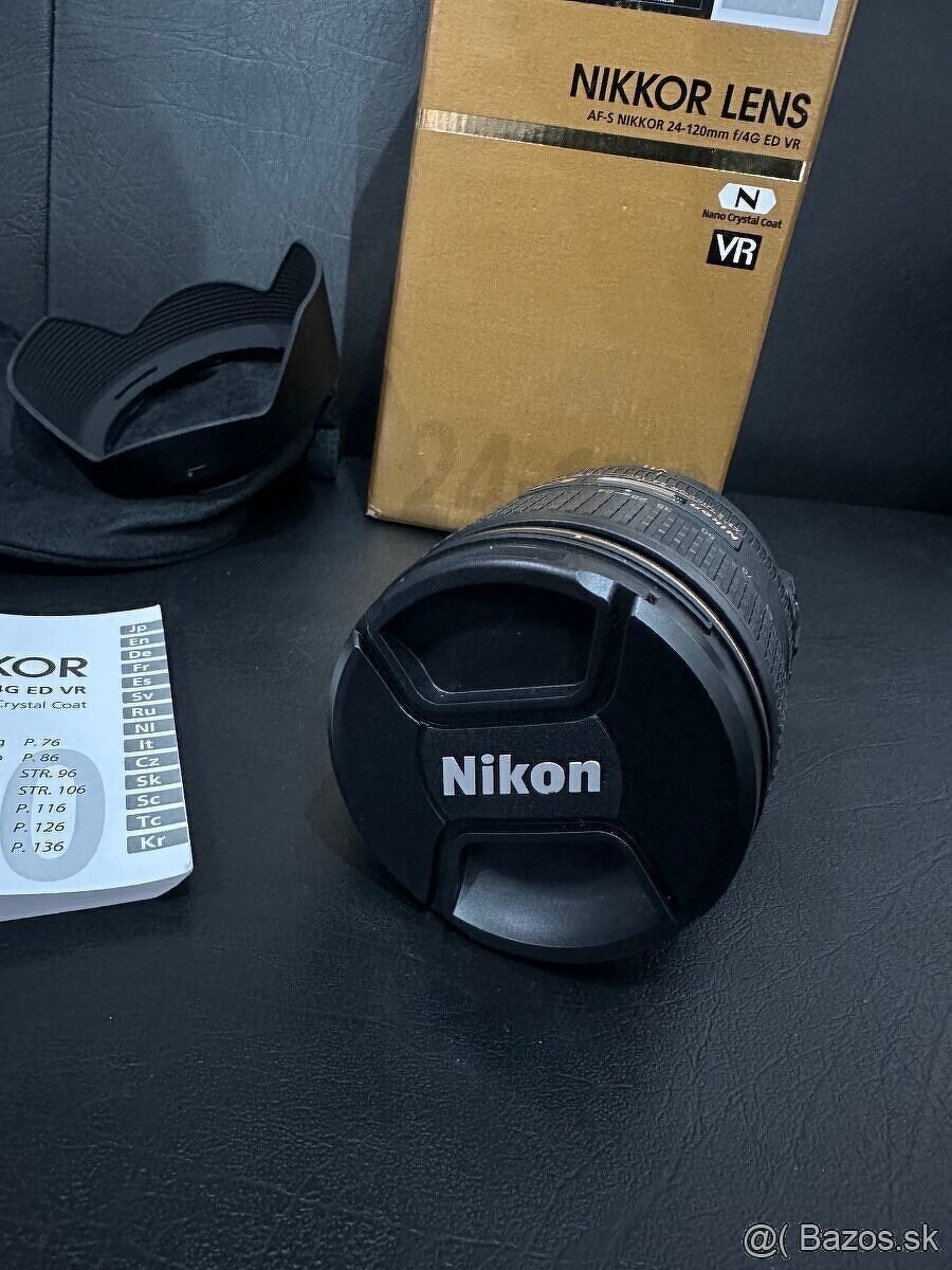 Nikon NIKKOR LENS AF-S 24-120mm f/4G ED VR