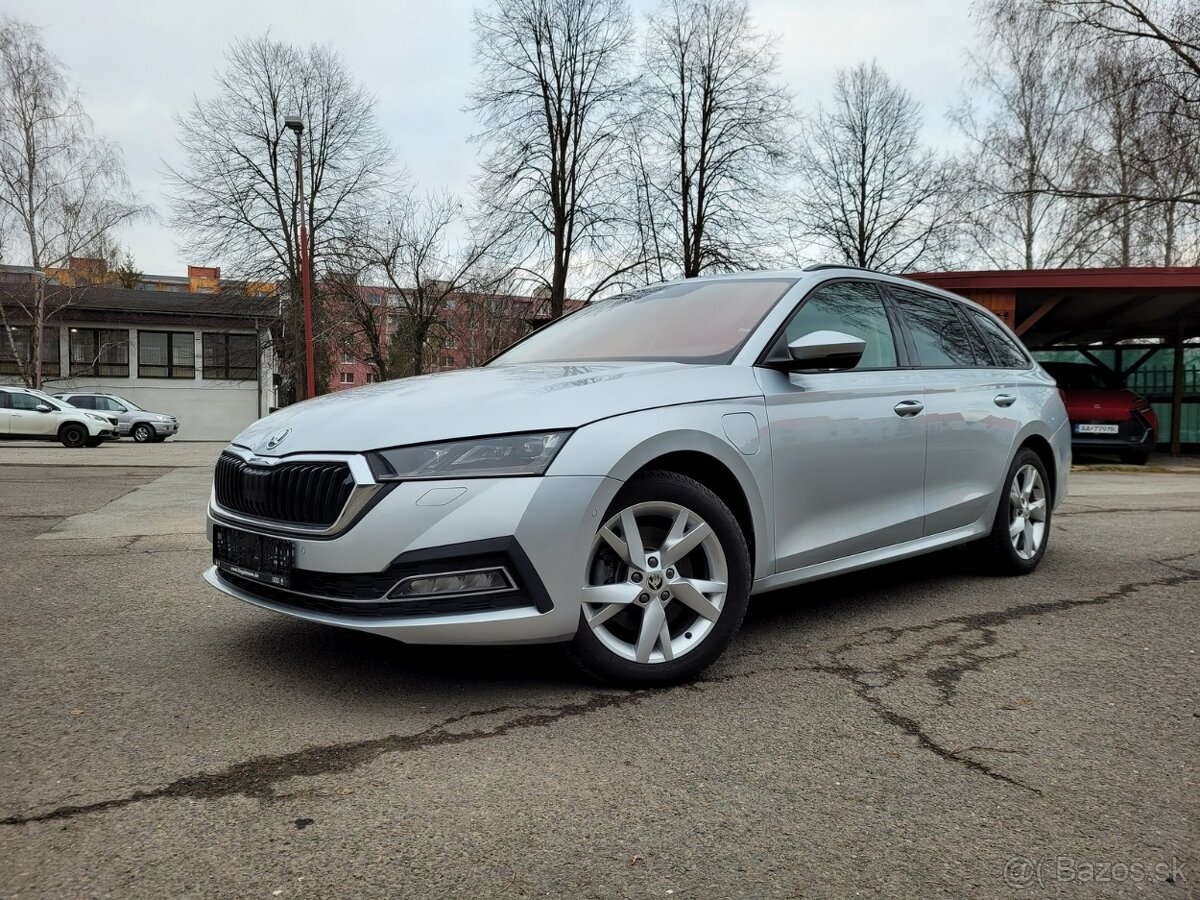 Škoda Octavia IV combi 1.4 TSI PHEV, DSG, 04/2021, koža