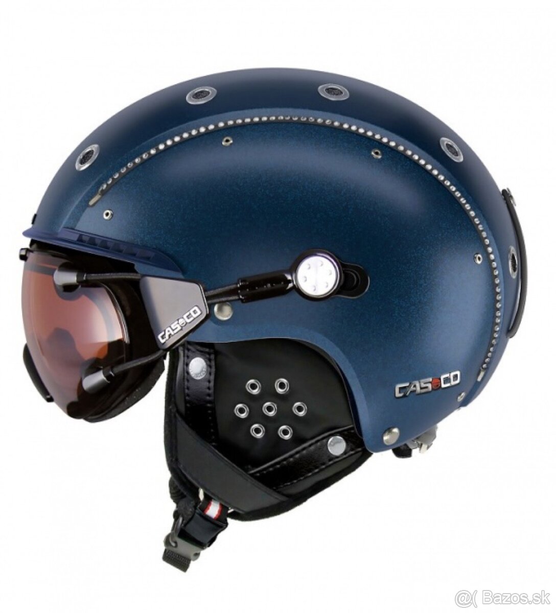 Lyžiarska prilba Casco SP-3 Limited Crystal marine