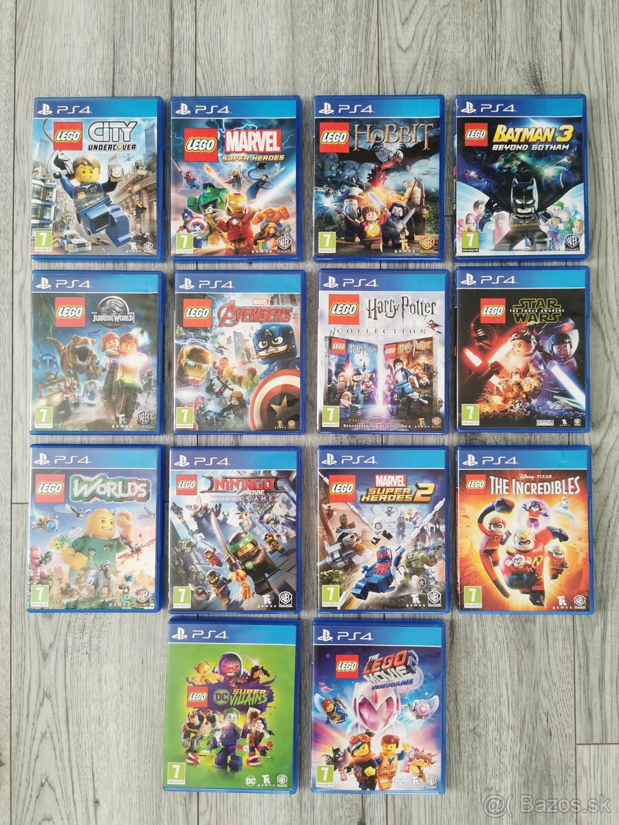 LEGO hry na Playstation 4 / PS4