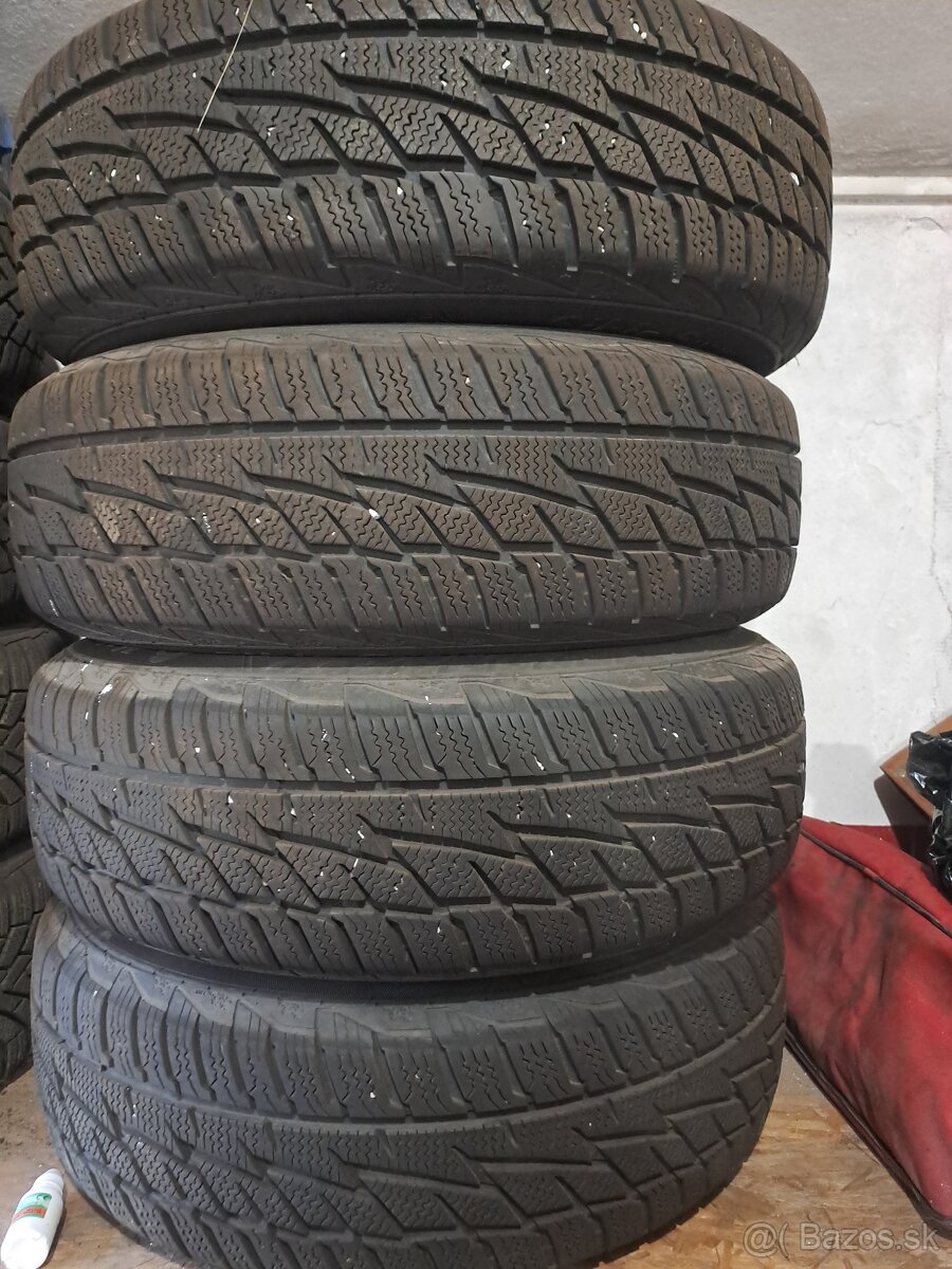 185/65 r15 zimné pneumatiky + disky 4x100