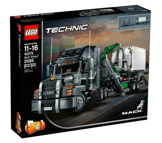 LEGO Technic 42078 Mack Anthem / nákladiak