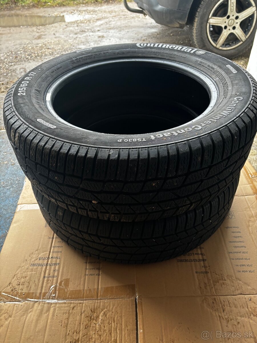 215/60R17 Continental Zimné