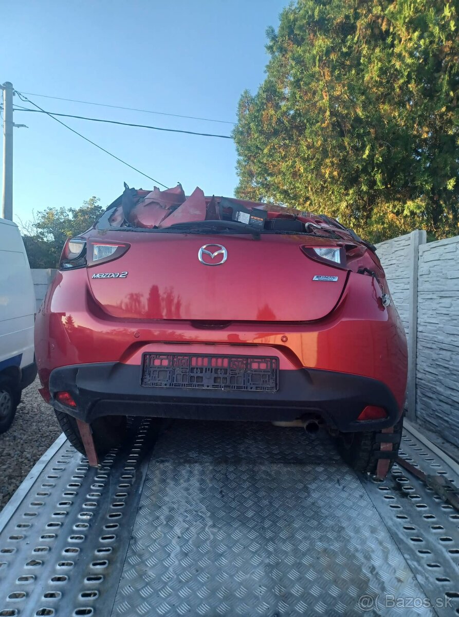 Rozpredám Mazda 2 1.5 66kw SKYACTIV-G 2018