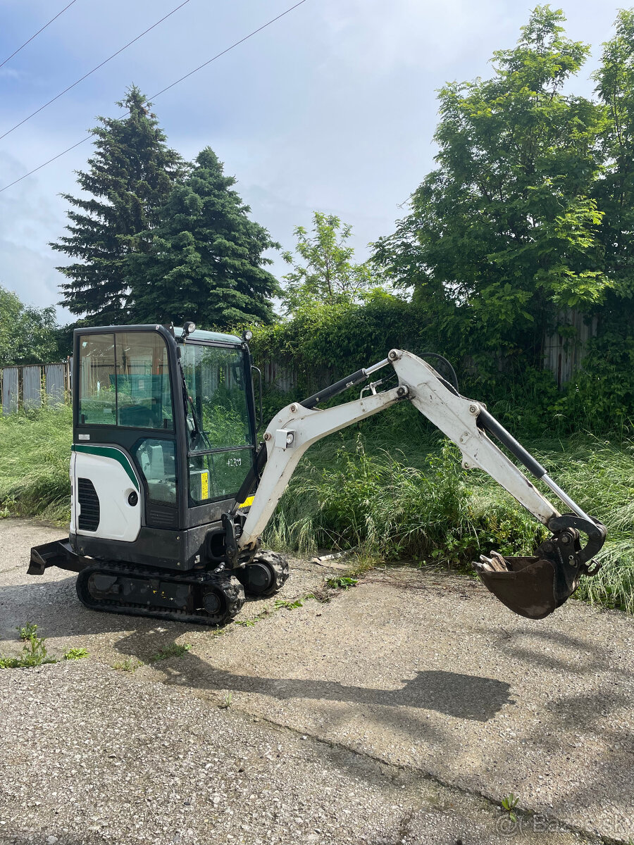 Minibáger BOBCAT E19 1,9 tony 1191 mth