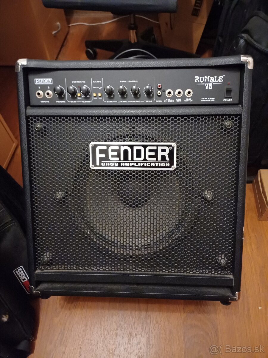 Fender Rumble 75 basgitarove kombo