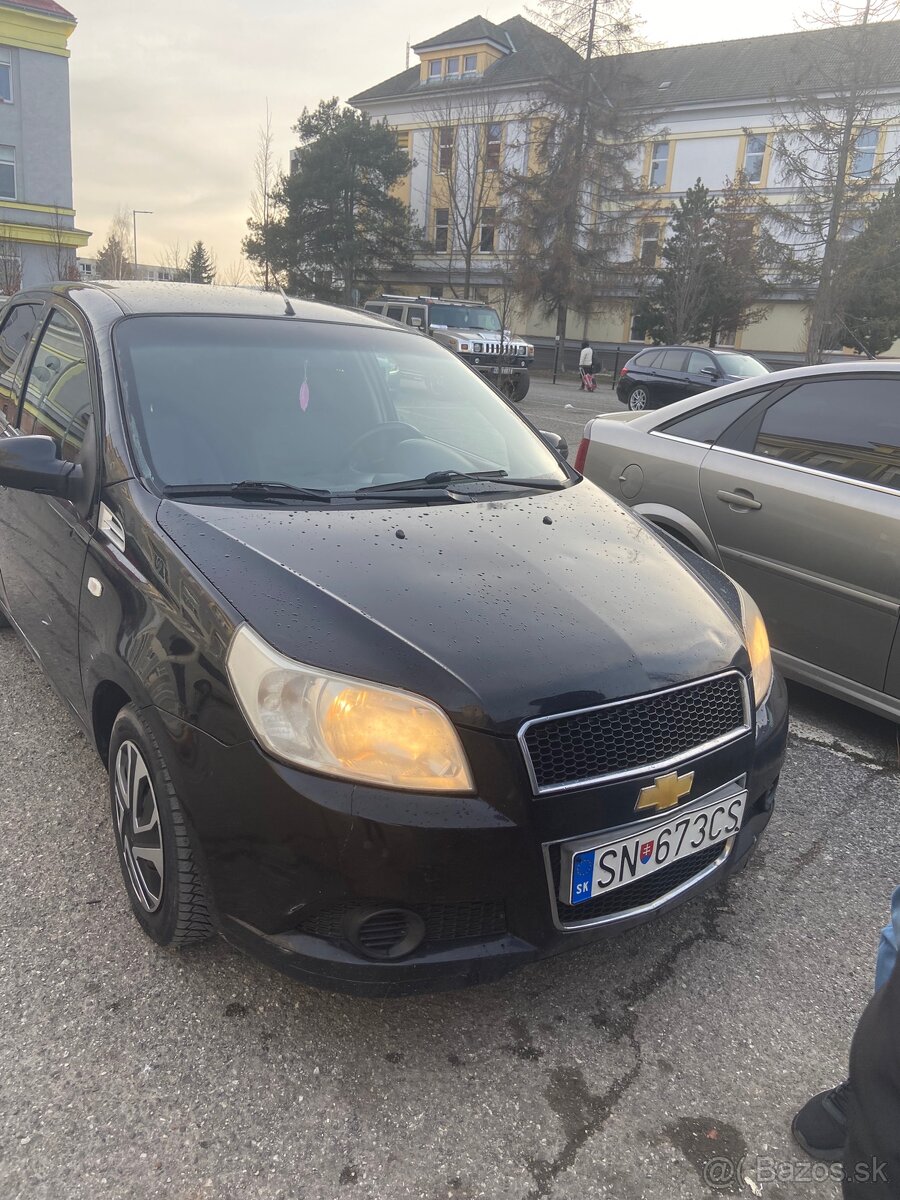 Chevrolet aveo čítať popis