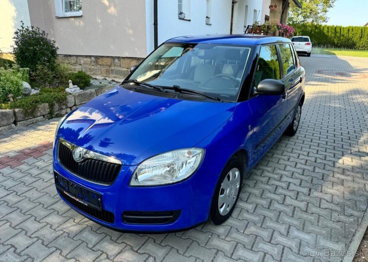 Škoda Fabia 1,2i LPG klima pravidel.servis benzín manuál