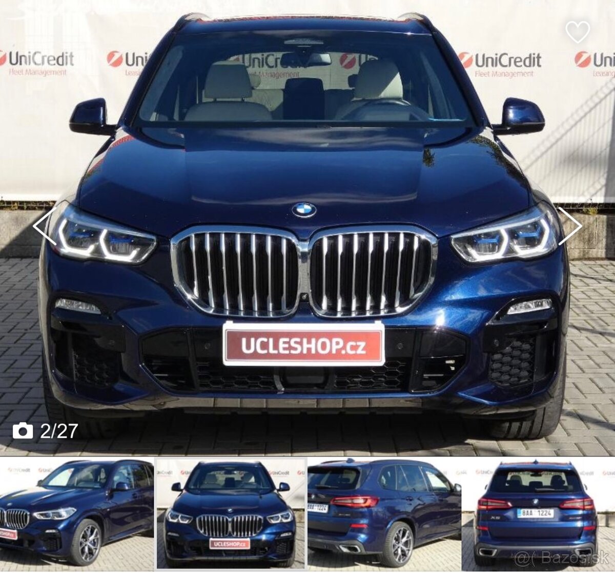 BMW X5 4.0i 250kw 2020 M-paket INDIVIDUAL