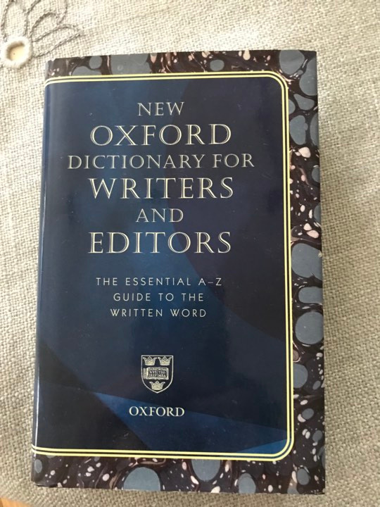 oxford dictionary for writers and editors