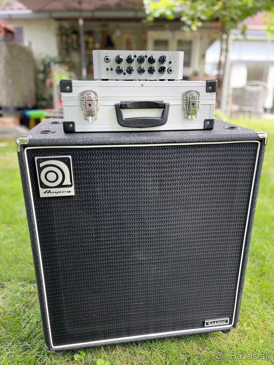 Predám/vymenim bassgitarový box Ampeg SVT-410 HE