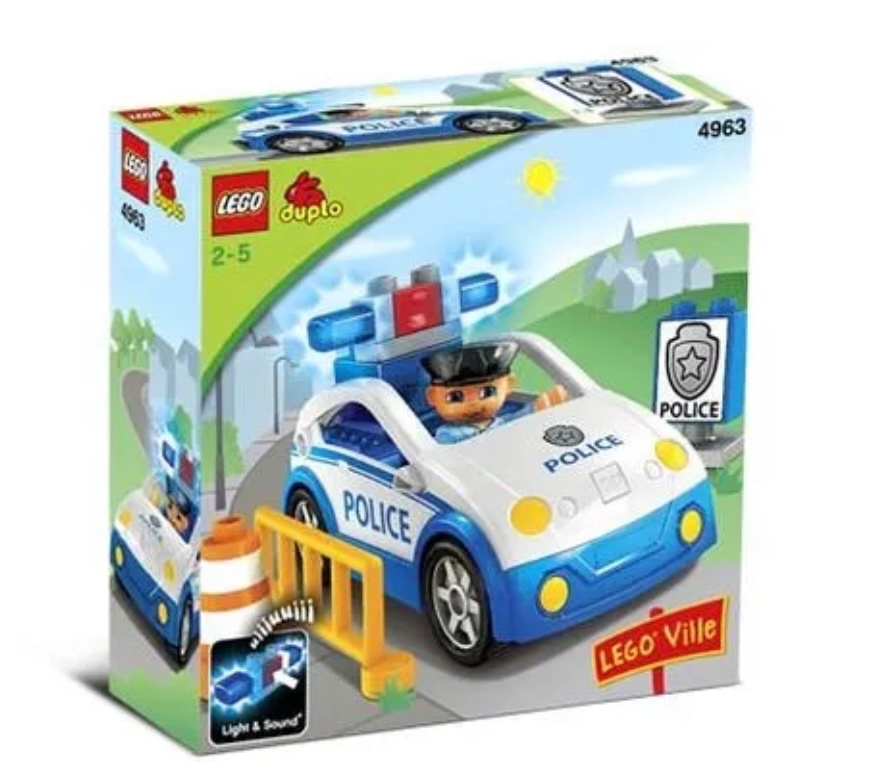 LEGO DUPLO policajná patrola 4963