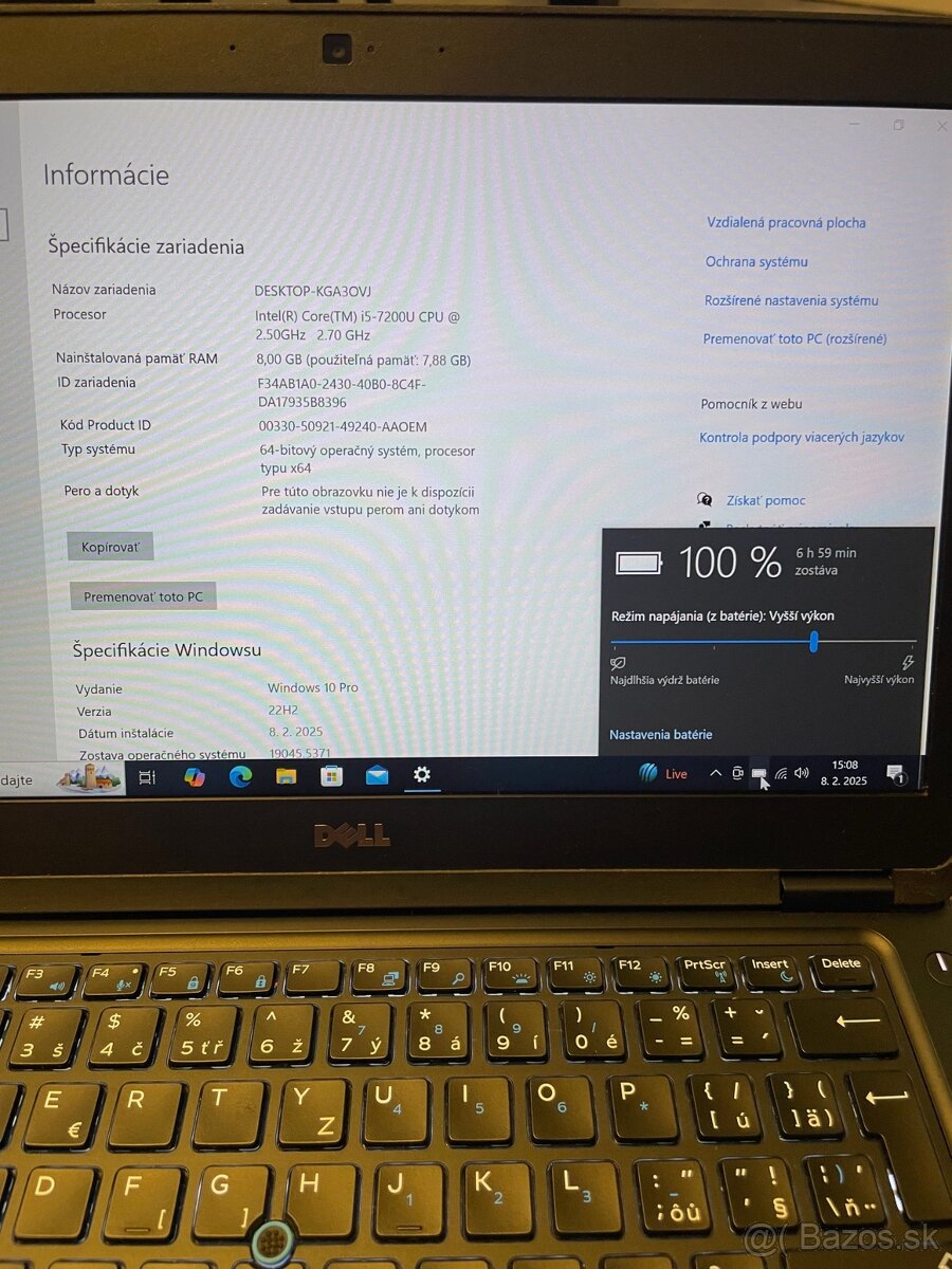 notebook Dell Latitude 5480