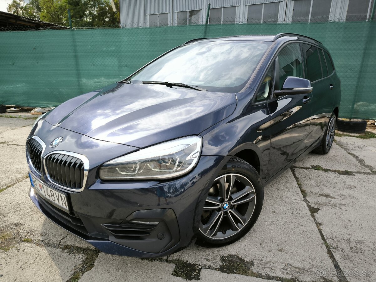 BMW 216i Gran Tourer benzín 5/2019 160t.km 7-miest