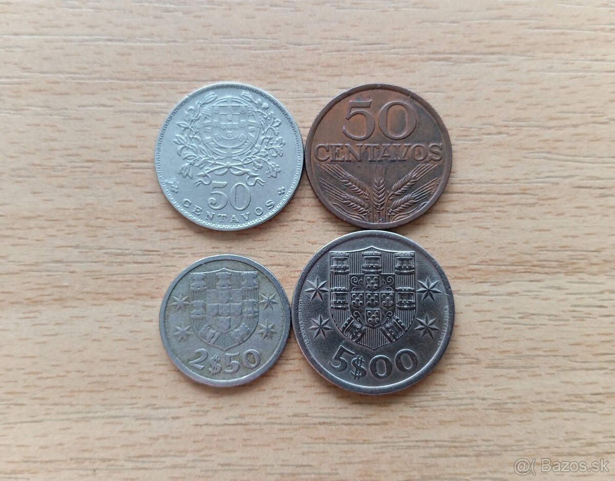 Portugálske mince