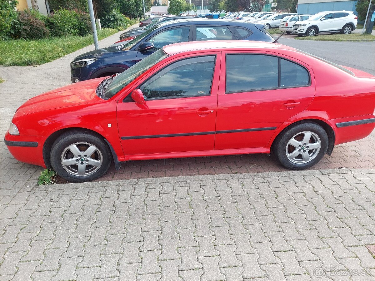 Škoda oktávia 1.6.benzín lpg 2001