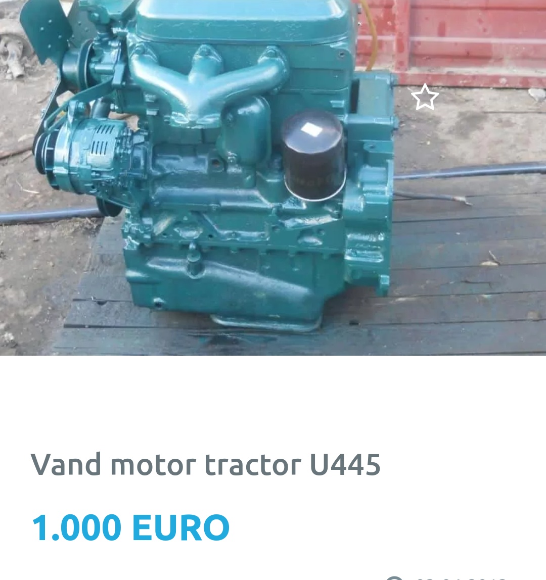 Traktor motor U445


