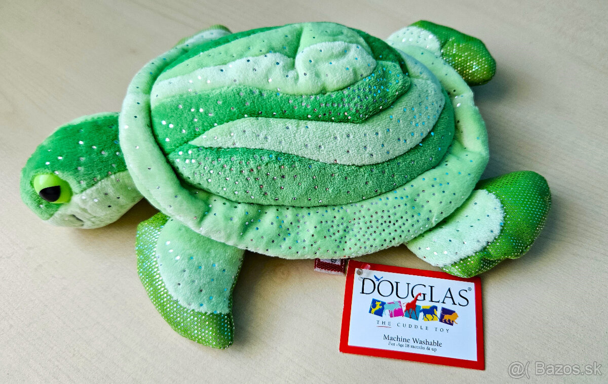 plysova korytnacka Doll Glitter Turtle