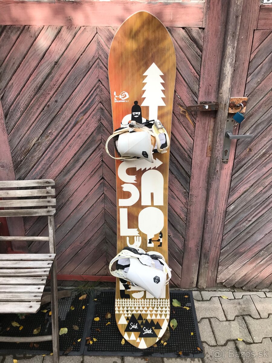 Snowboard Salomon 153cm, Viazanie Salomon Shadow Fit